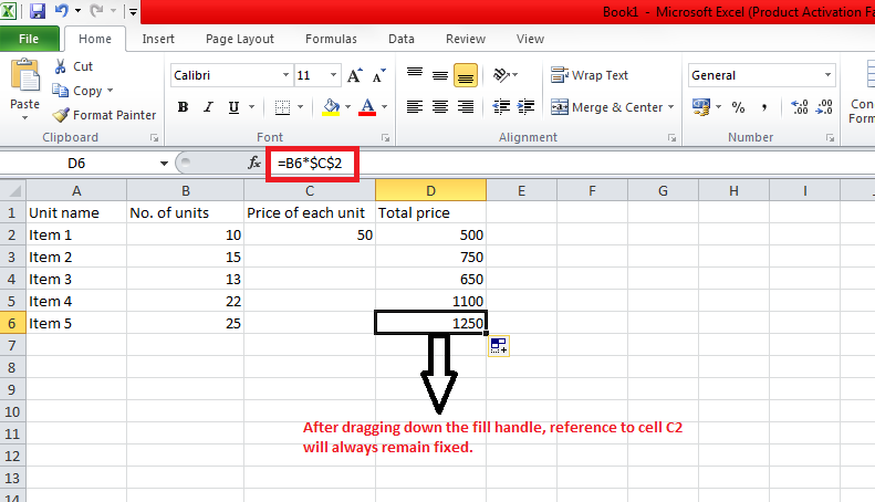 how do you make a cell absolute in excel for mac