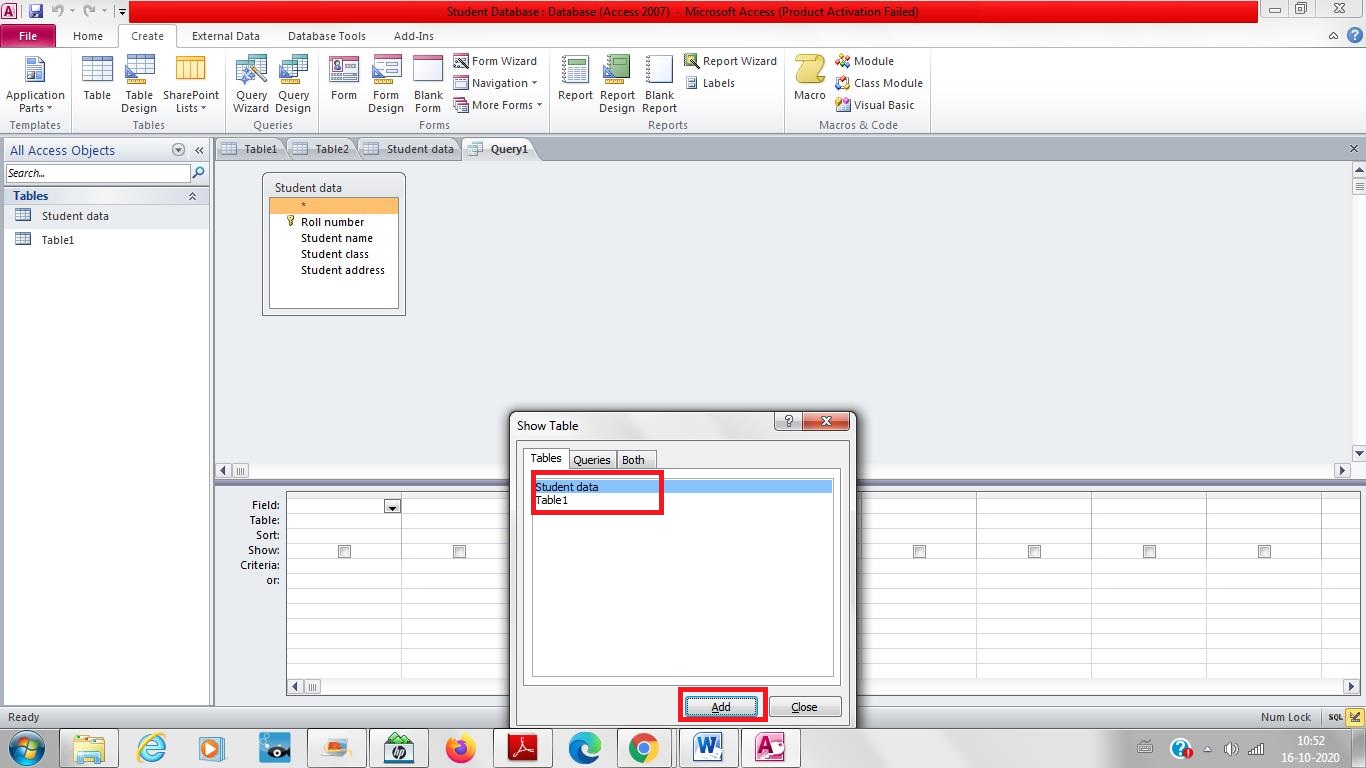 Introduction to Database and MS-Access