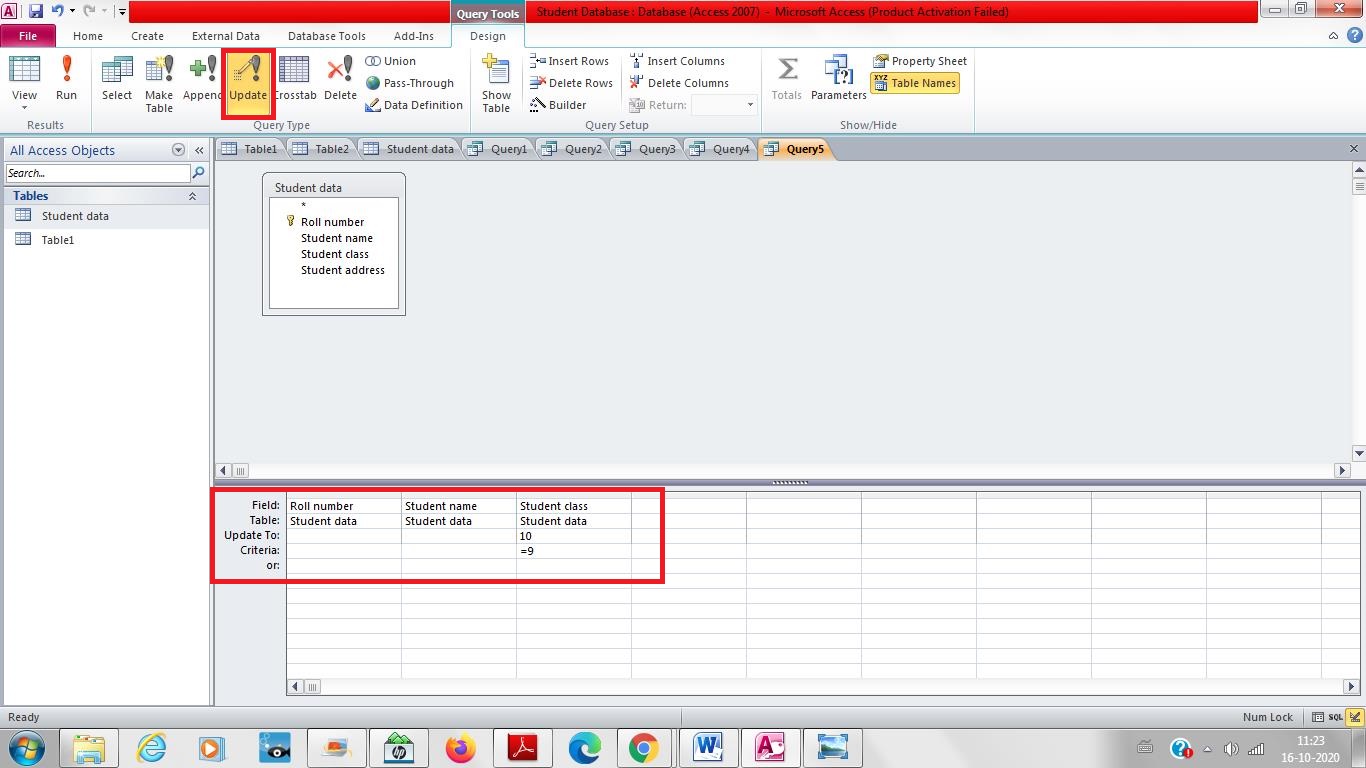 Introduction to Database and MS-Access